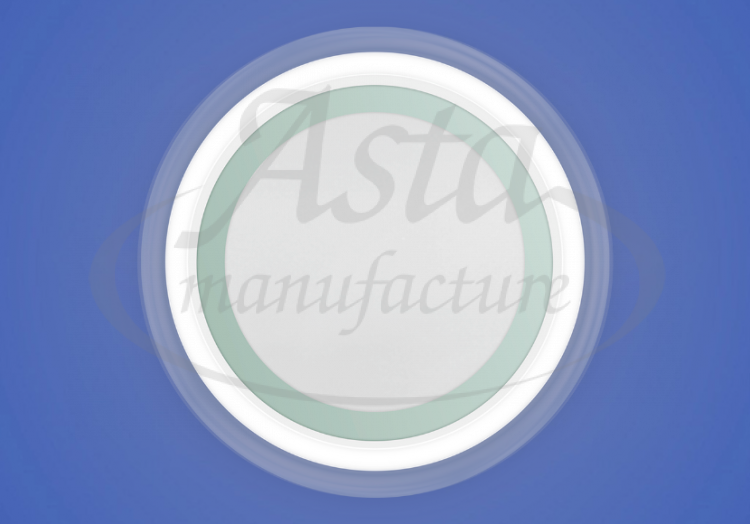 Светильник EKS ATRUM LED встраиваемый, круг белый Светильник EKS ATRUM LED встраиваемый, круг белый